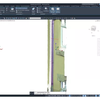 Punktwolkenbearbeitung mit Autodesk AutoCAD® 4