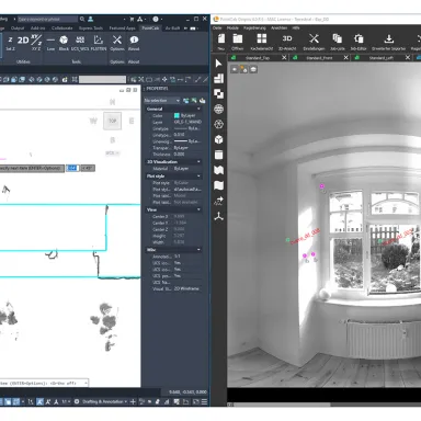 Punktwolkenbearbeitung mit dem PointCab 4AutoCAD – Plugin 4