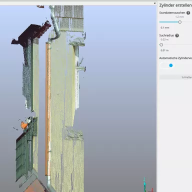 Punktwolkenbearbeitung mit dem FARO® As-Built ™ Modeler 7
