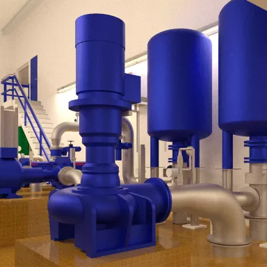 Bestandsmodellierung eines Pumpenraums im Wasserwerk Überlingen am Bodensee 3