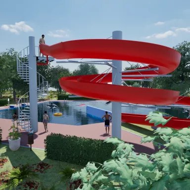 Wasserrutsche in Renchen 3