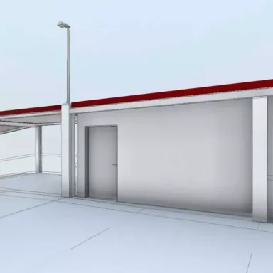 Bestandsmodellierung eines Parkhauses 1