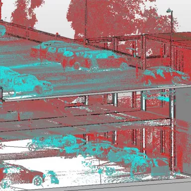 Bestandsmodellierung eines Parkhauses 2