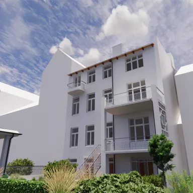 Bestandsmodellierung einer Villa 2