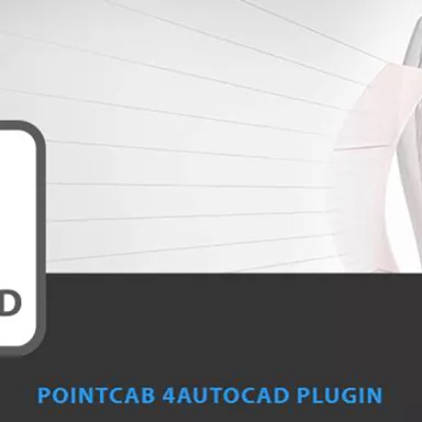 Punktwolkenbearbeitung mit dem PointCab 4AutoCAD – Plugin Header