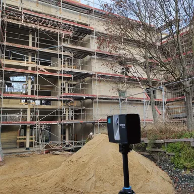 3D Laserscanning für die Fassadenmontage 5