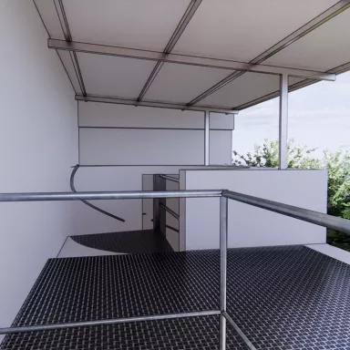 3D-Modellierung der Räumlichkeiten der Badewassertechnik einer Klosterschule 3