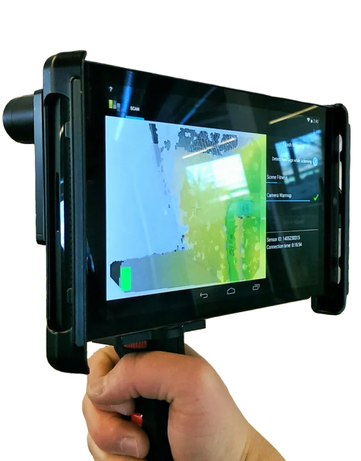 Der flexible Handscanner DPi-8 von Dotproduct.