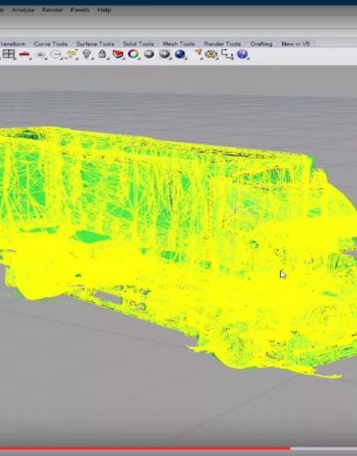 PointFuse V2 ist ab sofort voll integriert in Arena4D Data Studio und dem Punktwolken Plug-In für Rhino.