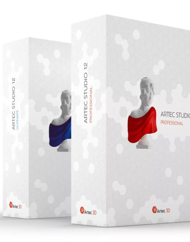 Artec Studio Software 12 mit einigen neuen Funktionen. Quelle: Artec 3D