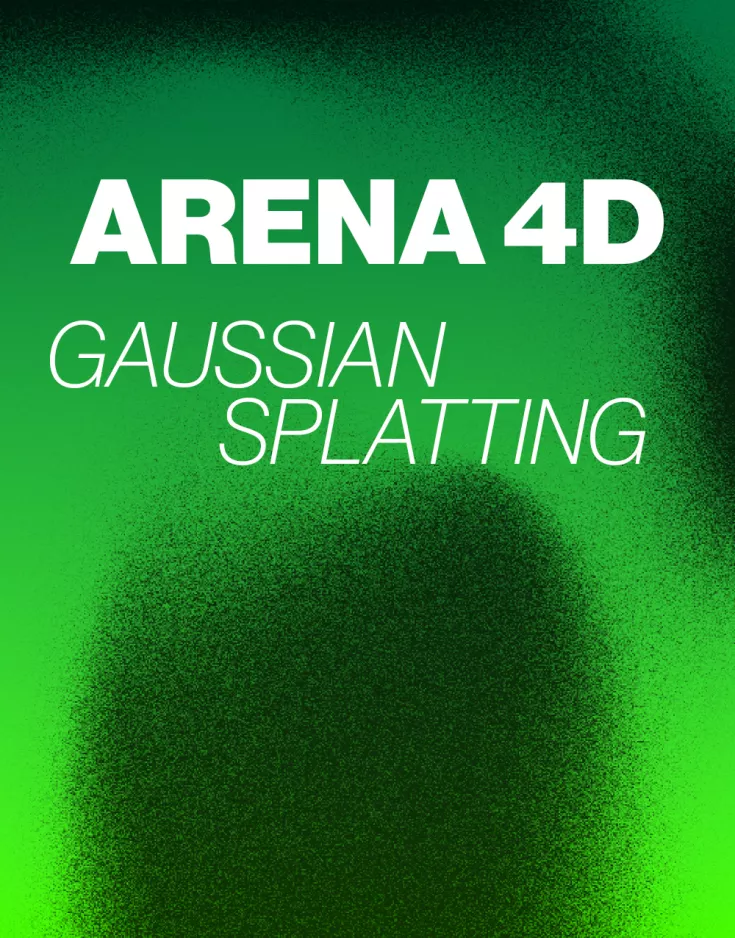 Arena4D Gaussian Splatting