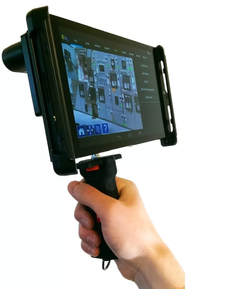 Der DPI-8 Handscanner von DotProduct