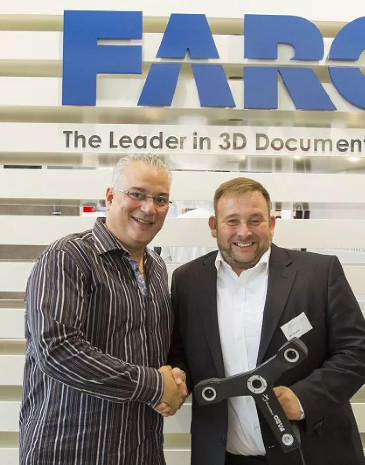 Laserscanning Europe ist FARO Master Reseller für Deutschland