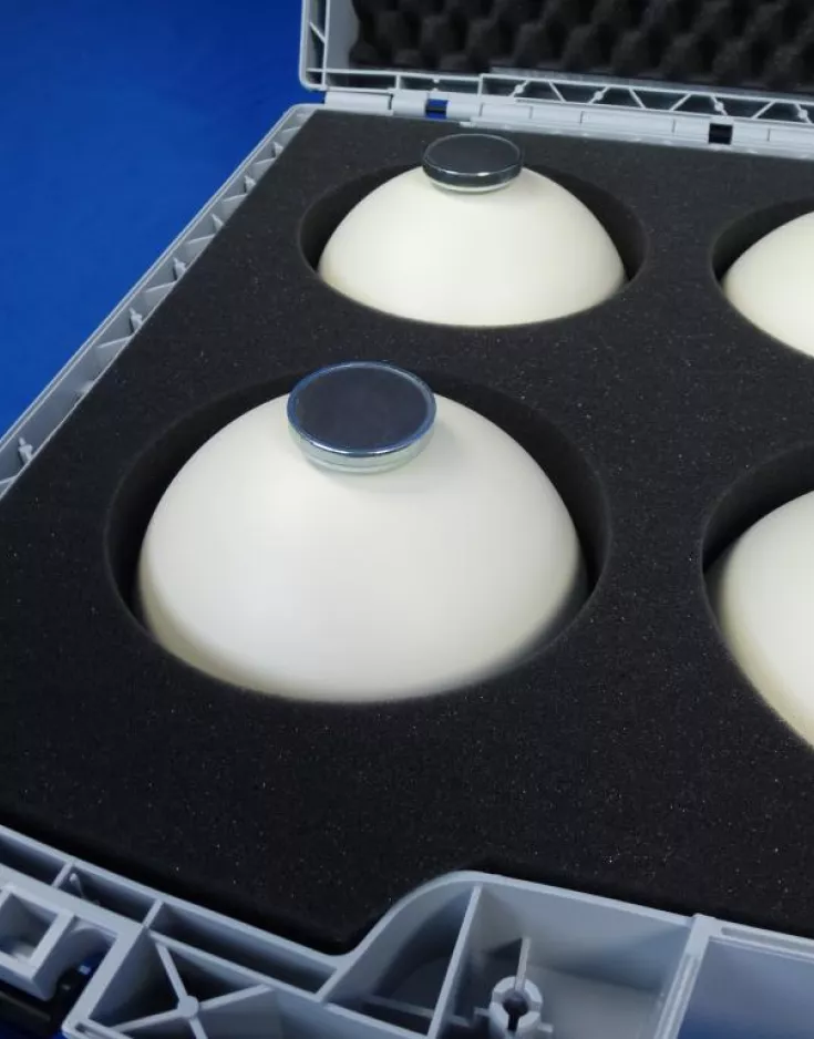 UltraX - Die hochgenaue Referenzkugel für Ihre Laserscanning-Projekte