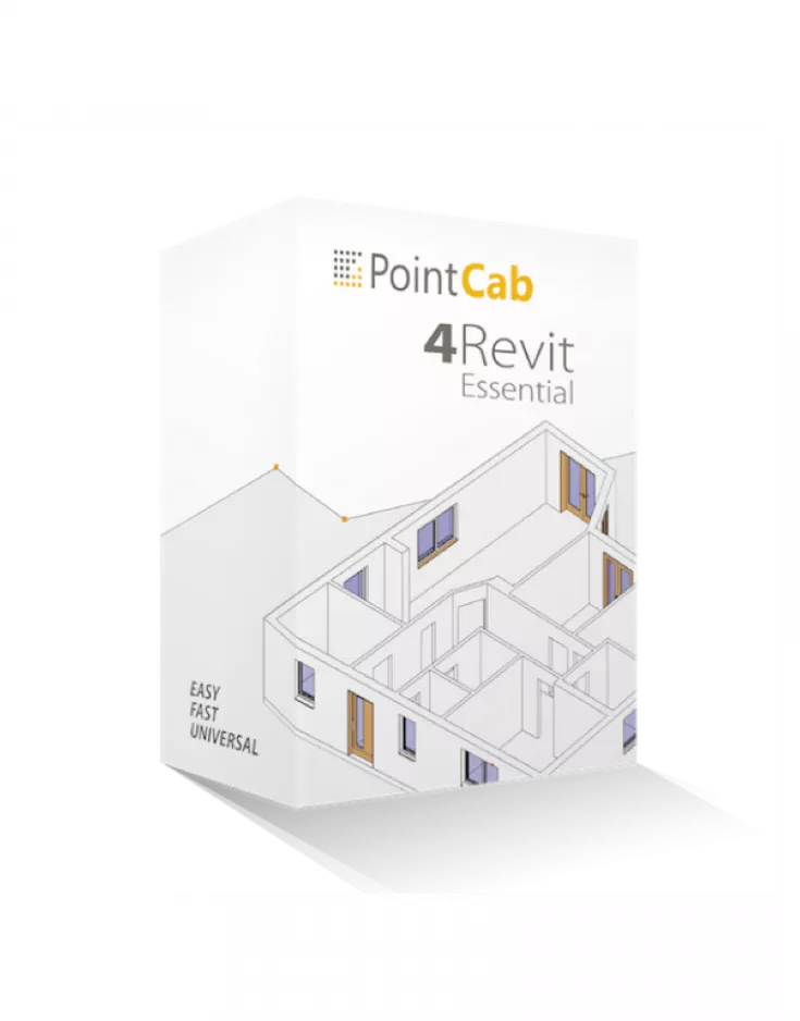 Das neue PointCab 4Revit Essential - Einfach und schnell von der Punktwolke zu Autodesk Revit.