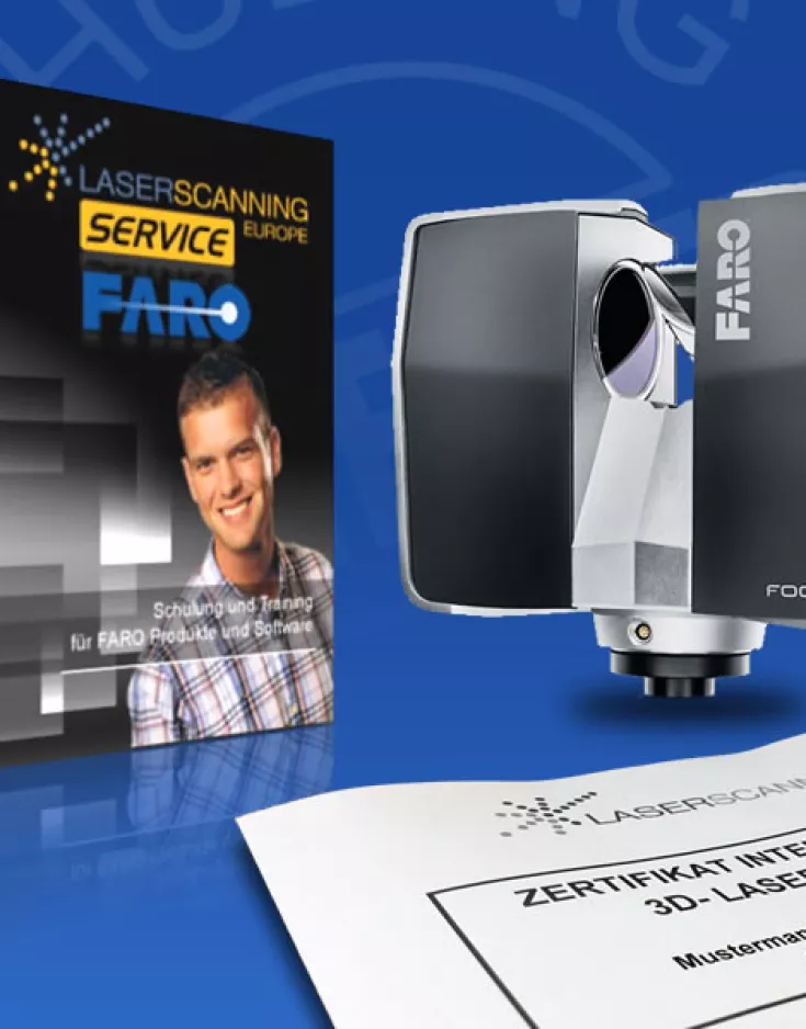 Laserscanning-Schulungen bei LSE in Magdeburg.