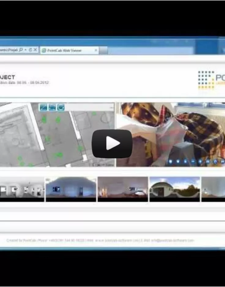 HTML-Ergebnis mit PointCab WebExport