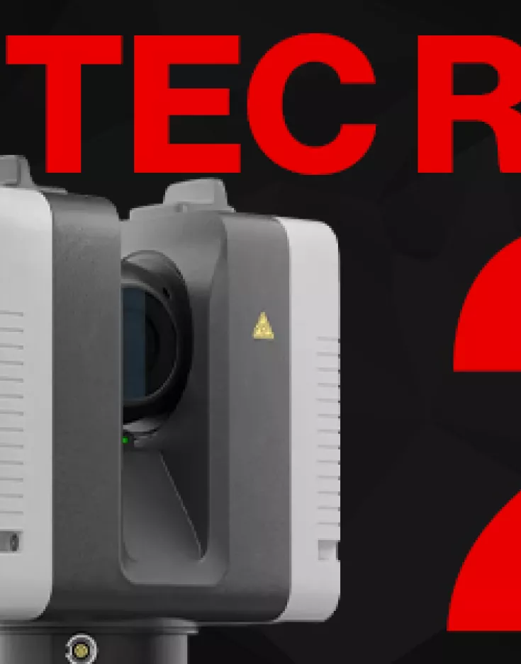 Artec Ray II - Der blitzschnelle und professionelle Laserscanner.