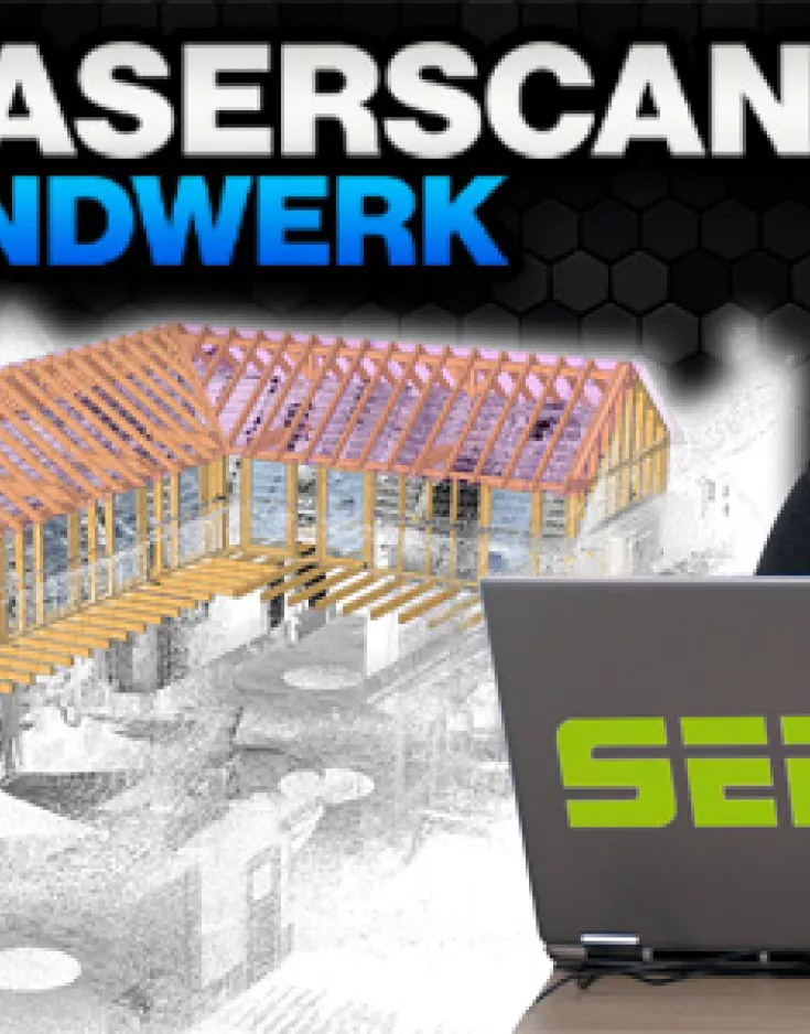 Bestandsaufnahme und Dachstuhlsanierung mit 3D-Laserscanning