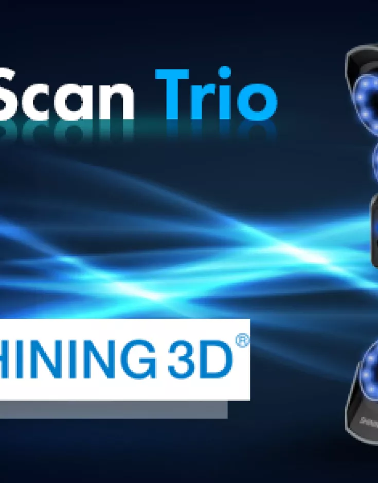 Der FreeScan Trio - Der erste markierungsfreie 3D-Laserscanner