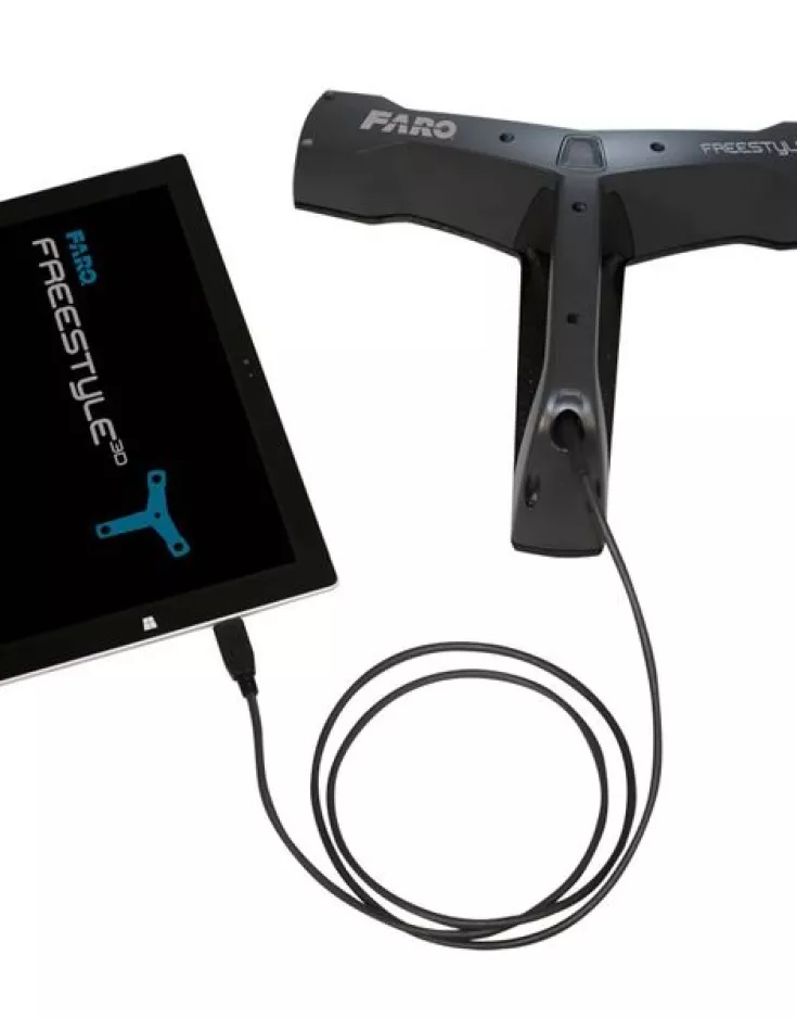 FARO Freestyle3D mit Tablet