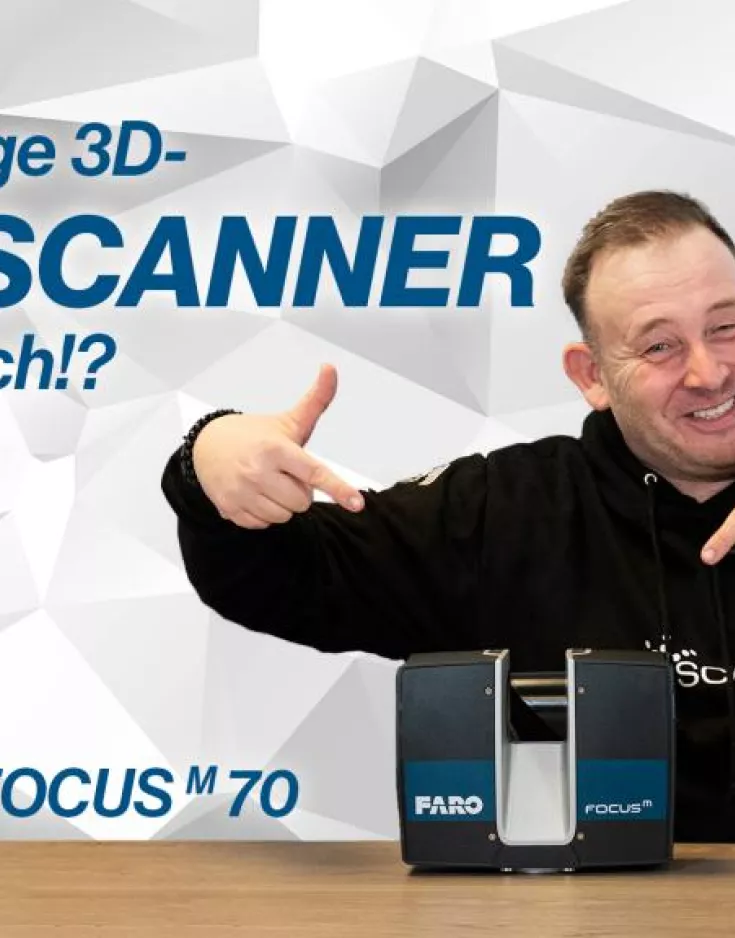 FARO Focus M 70 3D Laserscanner