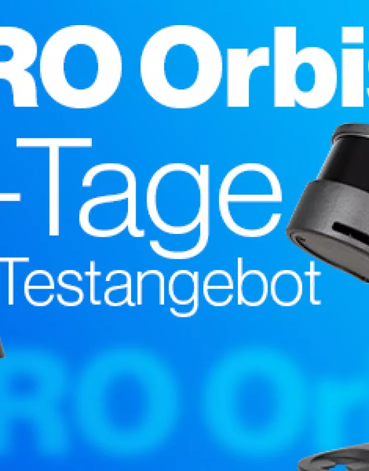 FARO Orbis für 2 Tage testen! 