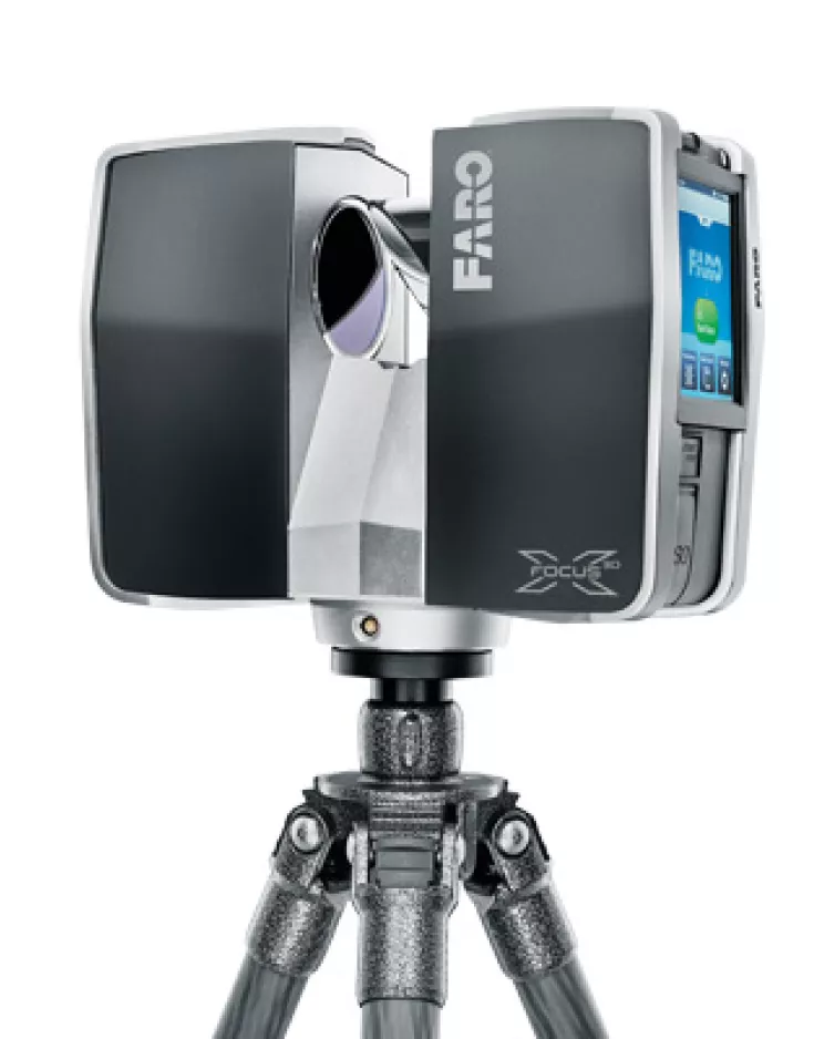 Der Laserscanner FARO Focus3D X 130 ist bei Laserscanning Europe erhältlich.