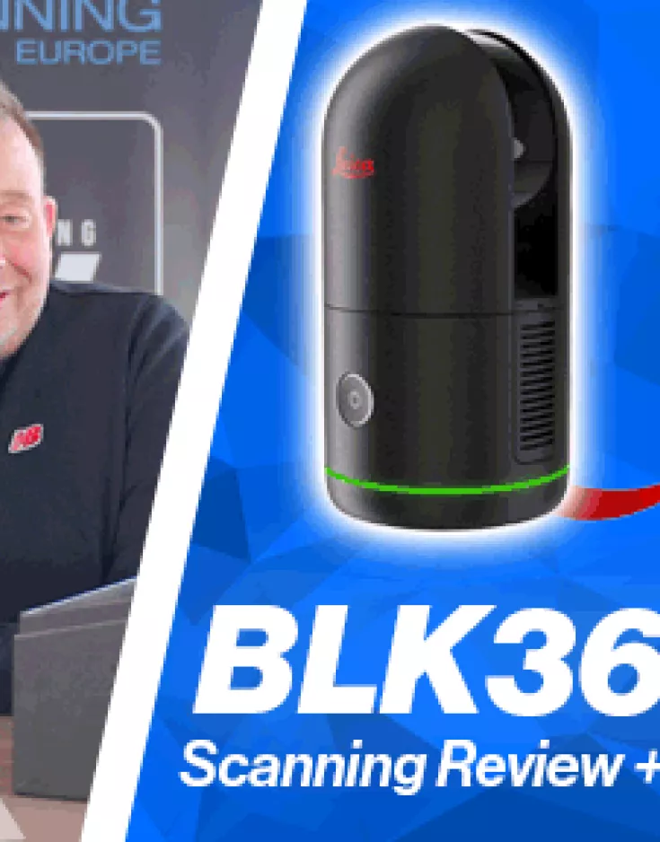 Leica BLK360 G2 | Scanning-Test und Punktwolken-Auswertung