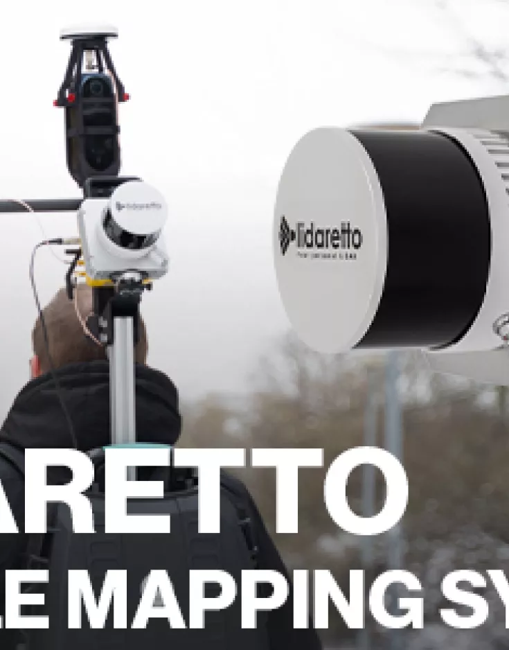 LIDARETTO - Mobile-Mapping-System für viele Einsatzmöglichkeiten