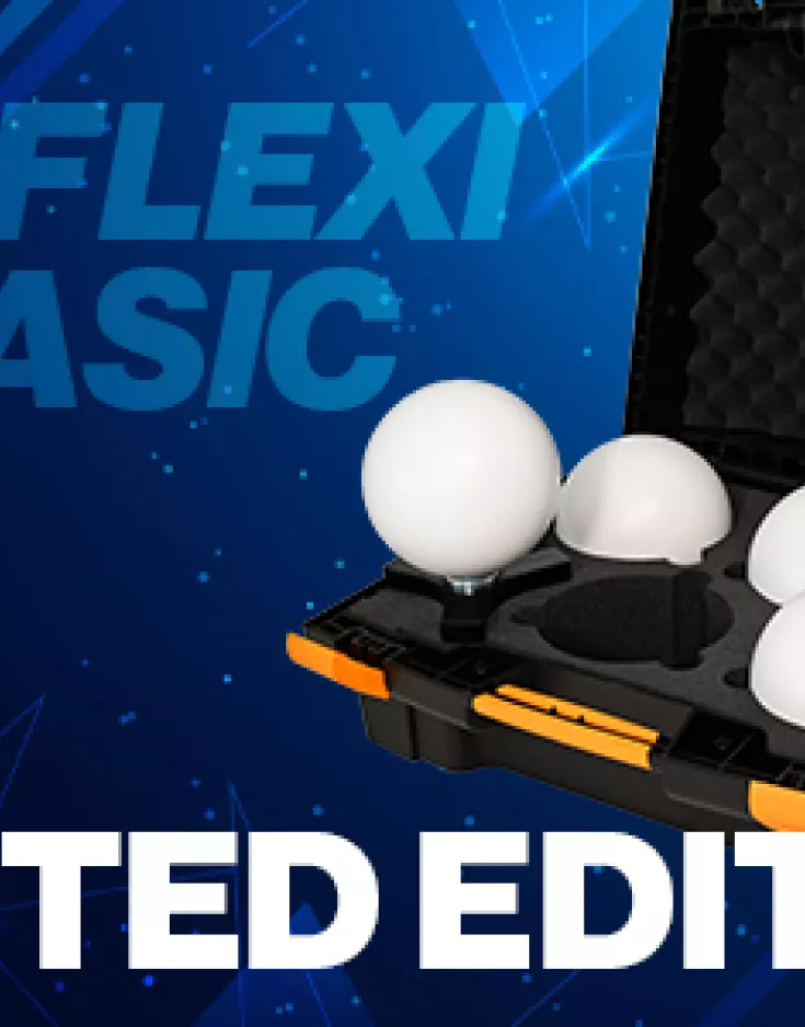 Laserscanner Referenzkugelset als FLEXI und BASIC „Limited Edition“
