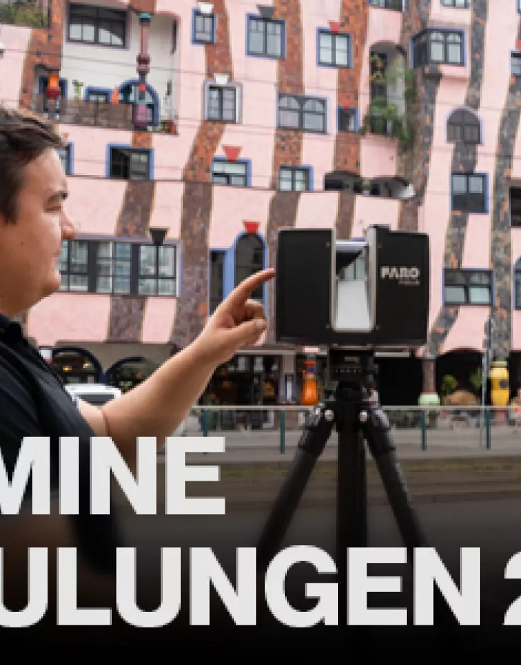 Zum kleinen Preis ins Laserscanning einsteigen - Termine für Laserscanning-Schulungen 2024