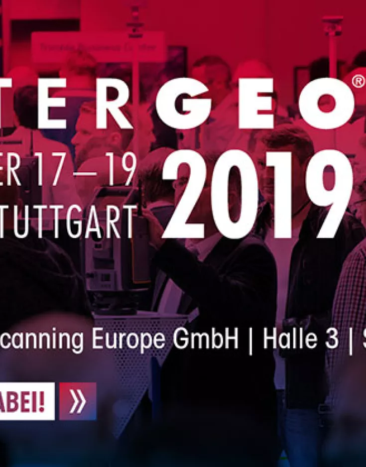 Besuchen Sie uns auf der INTERGEO 2019 in Stuttgart!