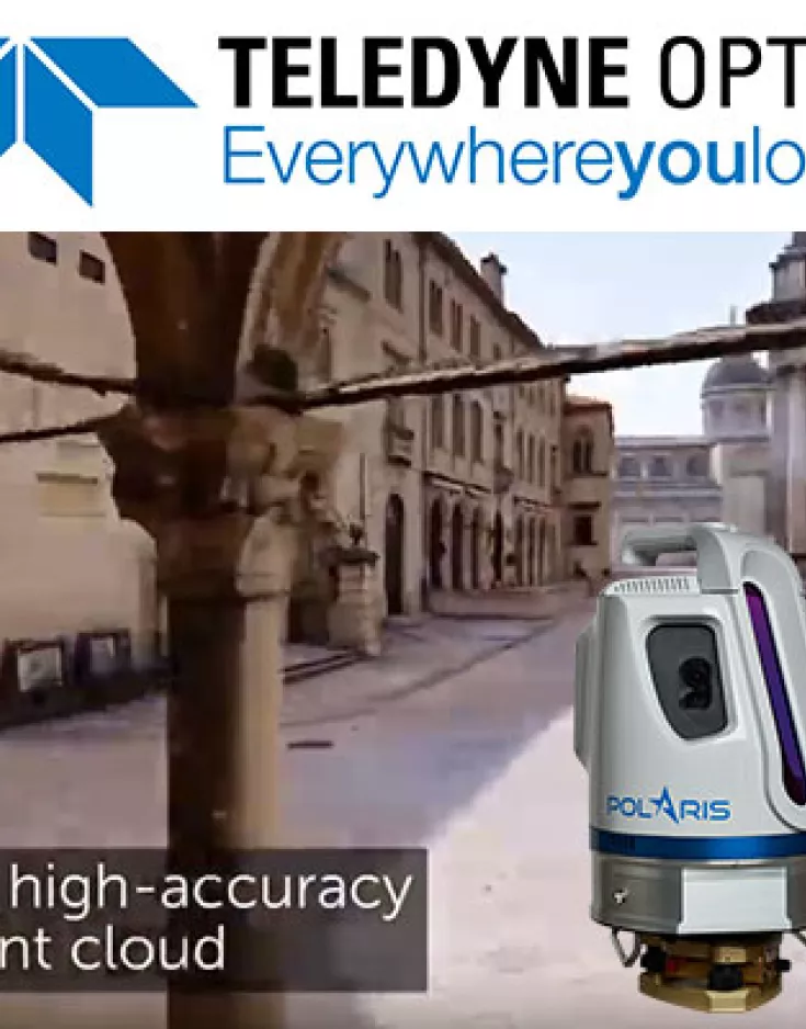 Laserscanning Europe ist Vertriebspartner von Teledyne Optech im deutschsprachigen Raum.