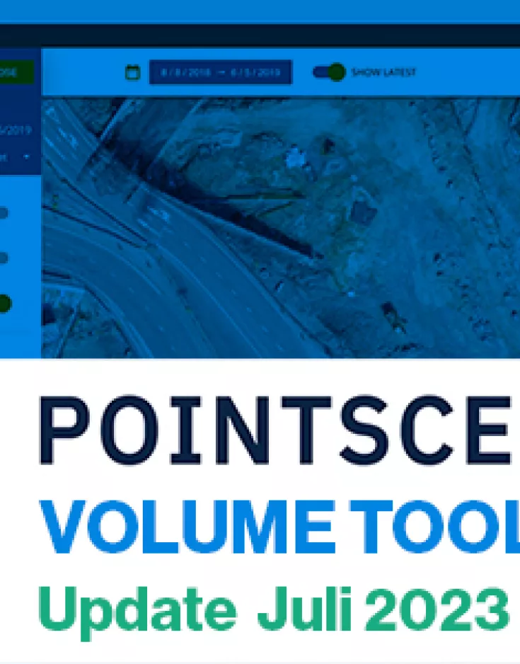 Pointscene Software - Neues Update zum Volume Tool