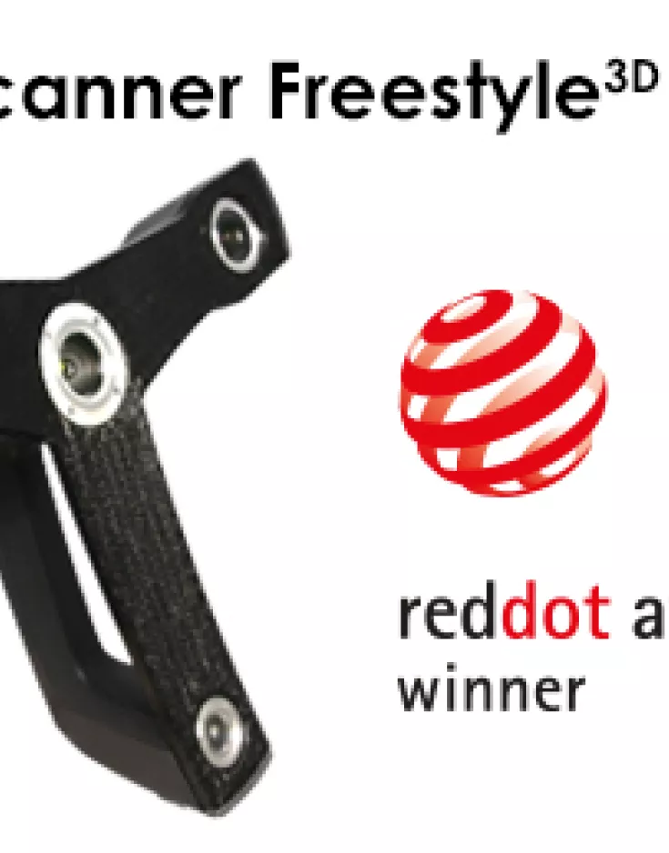 FARO Scanner Freestyle3D gewinnt den Red Dot Award 2015 für Produktdesign