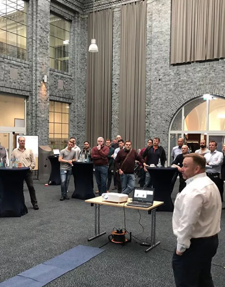 Workshop zum Thema „Anlagenplanung mittels Laserscanning und Virtual Reality“