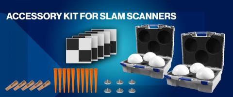 Accessory kit for SLAM scanner