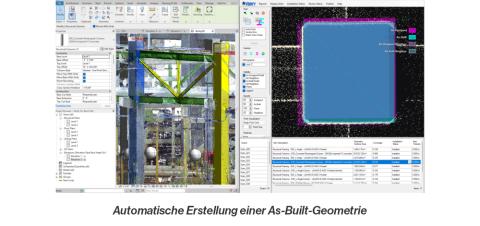 Automatische Erstellung einer As-Built-Geometrie