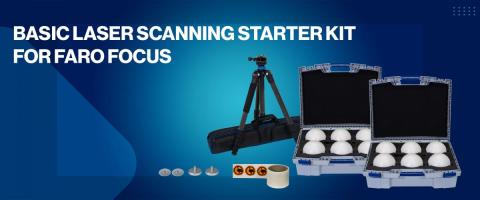 Basic laser scanning starter kit for FARo Focus