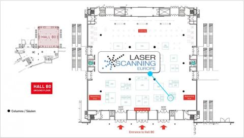 BIM World 2024 Hallenplan LSE Stand