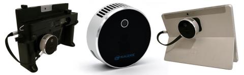 DotProduct DPI handheld scanner with Intel RealSense LiDAR camera L515