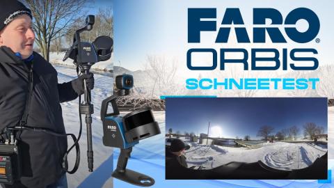 Faro Orbis im Winter-Einsatz