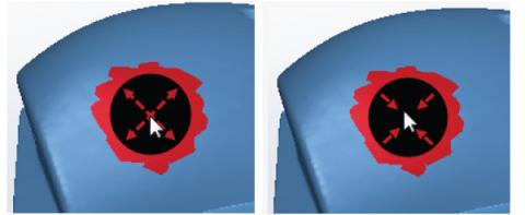 Pinselauswahl verändern