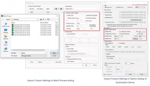 import settings
