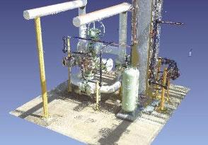Stripped down point cloud