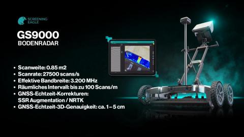 Proceq GS9000 Merkmale
