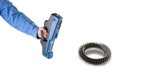 Mantis F6 SR is the fastest handheld 3D scanner for capturing small objects
