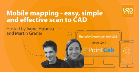 GeoSLAM Webinar PointCab