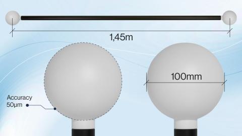Reference scale bar structure